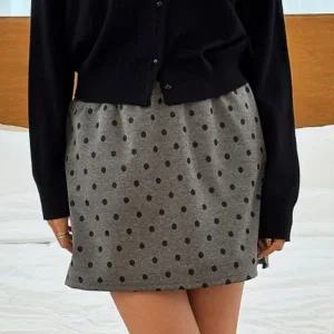 [하프클럽/]빅사이즈 511 땡땡이미니치마바지 DYPV656