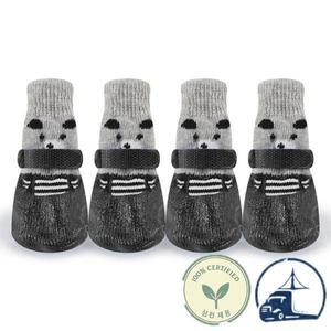 방수 애완 동물 부츠 신발 양말 조정 가능 Drawstring AntiSlip 고양이개 고무 용품 비 눈