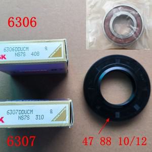 호환 Midea 세탁기 베어링 6306+6307씰링 47 88 10/12의 부품 수리 교체에 적합합니다.