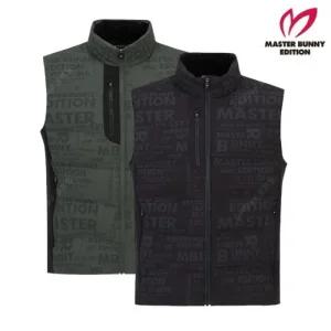 MASTER BUNNY 남성 로고 패턴 저지 믹스 다운 베스트 11-E4JV610
