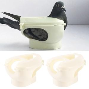 비둘기 홀더 상자 비둘기 앵무새 플라스틱 수정 프레임 브리드 용품 조류 사육 장비 동물 먹이 도구, 1 피