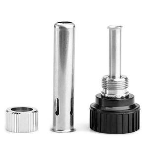 3피스 소켓 + 너트 전기 우드 헤드  납땜 스테이션 스틸 핸들 액세서리 852D 936 937D 898D 캐뉼라