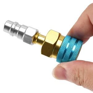 T61C_R1234Yf - R134A 로우 사이드 퀵 커플러, R12 호스 어댑터