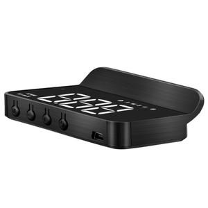 헤드 업 디스플레이 큰 글꼴 디지털 HUD 자동차 앞유리 프로젝터 무선 스마트 속도계  알람 액세서리