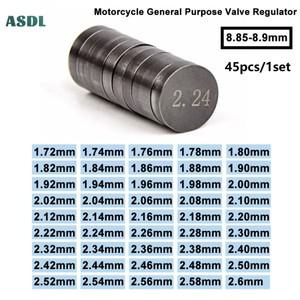 바이크 오토바이 엔진 부품 조정 가능 밸브 패드 심 직경 8.85-8.9mm 두께 1.72mm-2.6mm KT/M 250 450 용