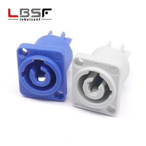 Powercon famale 커넥터 잠금 가능 케이블 + 전기 드릴 용 섀시 소켓 LED 스크린 무대 조명 전원 연결