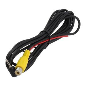 1PC 12V 후면보기 카메라 연결 케이블 RCA 2.5mm AV 변환기 자동차 역방향 주차 DVR