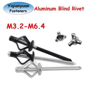 Yiqianyuan 알루미늄 합금 코어 당기는 풀 리벳 클로 접이식 랜턴  블라인드 모듬 크기 M3.2-M6.4