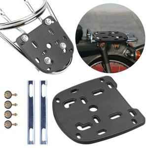 호환 오토바이 테일 탑 박스 헬멧 트렁크용 후면 수화물베이스 플레이트 브래킷 퀵 릴리스 선반 홀더