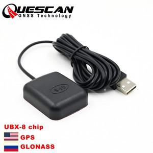 QUESCAN 듀얼 모드 안드로이드 USB GPS GLONASS 안테나 NMEA0183 수신기 Windows 용 GNSS Linux RPI Andrio