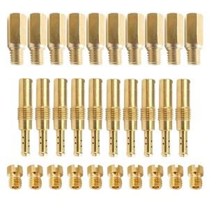 카브레타 메인 제트 슬로우 파일럿 PWK Keihin OKO CVK 카브 세트 인젝터 깍지 바이크 오토바이 부품  M5 6