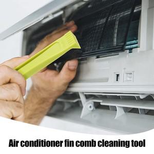 플라스틱 에어컨 핀 클리닝용 휴대용 범용 코일 빗 콘덴서 라디에이터 자동차 냉각 시스템 수리 도구