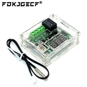 디지털 온도 제어 온도조절기 스위치 플레이트 W1209 -50-100C DC 12V 케이스