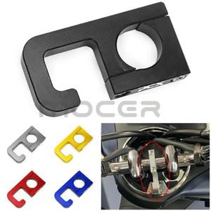 호환 오토바이 22MM CNC 알루미늄 합금 핸들 바 수하물 헬멧 후크 혼다 PCX150 2014-2021 모토 부품