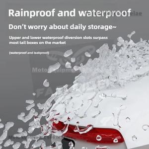 호환 전기 오토바이 트렁크 대용량 보관함  등받이 테일박스 포함