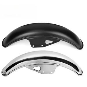 크롬/블랙 바이크 오토바이 리어 메탈 펜더 머드가드 휠 커버