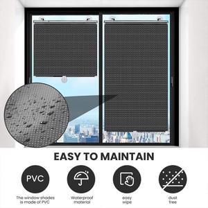 창용 롤러 커튼 주방 커튼 블랙 아웃 블라인드 블라인드 롤 거실 드릴 조절 롤 그늘 음영 로마 홈