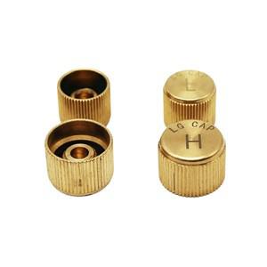 자동차 에어컨 냉매 먼지 커버 밸브 코어 캡 하이 로우 사이드 포트 고압 액세서리