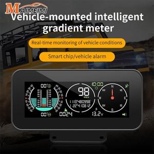 M60 M50 4x4 오프로드 GPS 스마트 경사계 자동차 디지털 디스플레이 틸트 피치 각도 HUD 스마트