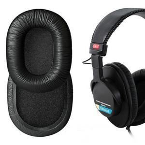 소니 호환 MDR-7506 MDR-V6 V7 MDR-900ST 헤드폰 헤드셋 이어 패드 커버 쿠션 컵용  가죽 교체용