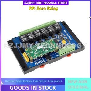 라즈베리 파이 Zero RS485 CAN 산업용 확장 보드 6 방향 릴레이 모듈 광 커플러 절연  있음