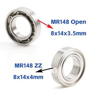 FUSHI 미니 소형어처 볼 베어링 MR148zz 8x14x4mm  핸드피스 마라톤 RS 드릴 10개 선택