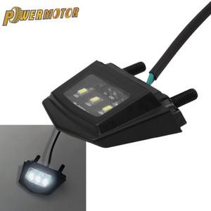 KTM 바이크 오토바이 플레이트 거치대 LED 조명 12V 미등 번호판 방수 모토크로스 액세서리