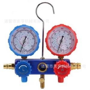 R134 R22 R410 R600 에어컨 냉매 충전 게이지 세트 HVAC 시스템용 매니폴드 압력