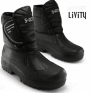 [N LIVITY] 완전방수 남녀공용 초경량 EVA부츠 낚시화 겸용 스노우 방한화 벨트  털부츠 SM081 트레킹화