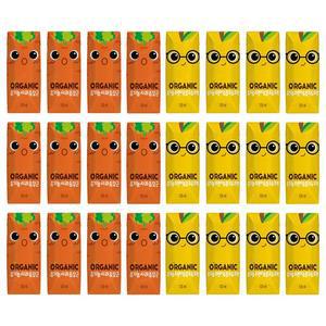 [음료센타]오가닉유기농 크니지니125ml 각12개씩 (총24팩)