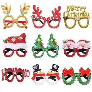 쭈니스토리지 크리스마스 파티 안경 9P 데코안경 파티소품 악세사리