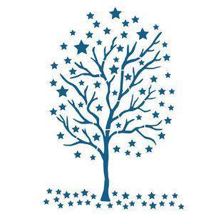 [대문닷컴]스텐실 도안(ST-8022) 별나무