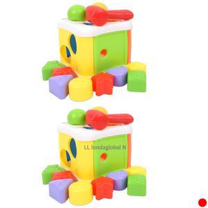 비트큐브 망치놀이 세트X2 유아 악기 공놀이 도형놀이