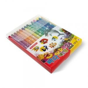 뉴 바다색연필 24색 어린이 그림그리기