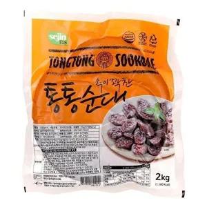 [셀러허브 패션][JHQSHZJ1_52FA]축산가공식품 통통 순대 2KG 1박스(10입)