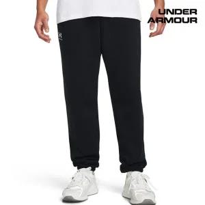 [롯데백화점]언더아머 남성 UA 에센셜 플리스 퍼들 팬츠 1384039-001