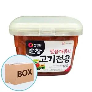 청정원 고기전용 쌈장 900g 8입 (박스)