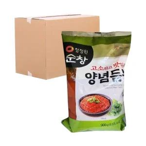 청정원 순창 양념듬뿍 쌈장 (비닐) 900g 8입 (박스)