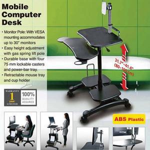 조절 높이 고급가능 컴퓨터 모니터 높이조절 30인치 이동