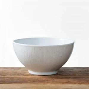 이천도자기 달 화이트 우동기 17.5cm 그릇 식기