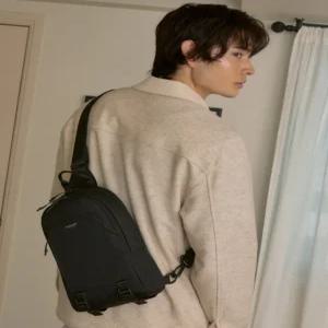 질스튜어트 액세서리 남성 25FW [코듀라] 블랙 US 코듀라 캐주얼 슬링백 JUBA5F452BK