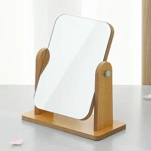 우드 스탠드거울/이동식/거울/인테리어/탁상/감성/스타일/각도/조절/메이크업/신혼/탁상용/직장인/데스크