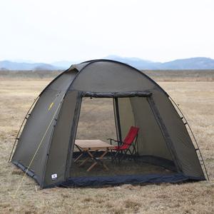 Sandello 넓고편안한 자립형 와이드 쉘터텐트/캠핑텐트 야외텐트 경량텐트 등산 비박 방수텐트