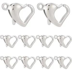 목걸이 연장줄 여유 길이 영고리 써니클루 1박스 10개 보석용 새우클래프 소형 스테인리스 스틸 클로우 잠