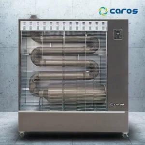 [캐로스] 국내생산 석유 원적외선 튜브히터 CAH-T25000F 대형 등유 공장 곱창난로 돈풍기