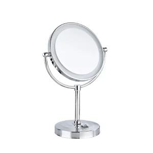 10배 확대 LED 화장 탁상거울 메이크업 미러 원형