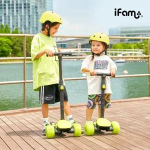 [아이팜] 키즈휠 X5 유아킥보드 탈부착 LED 씽씽이