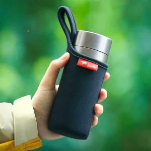 티탄 티타늄 보온병 캠핑용 포함 티필터 휴대용 200ml