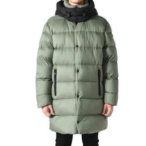 [무스너클] NOSTRAND 노스트랜드 후드 롱 패딩자켓 카키 M32MP226 767