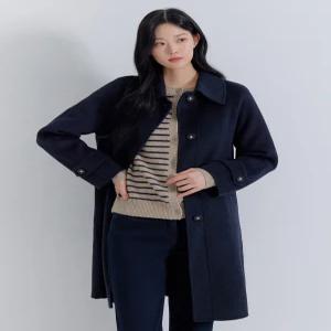 [지센] Z-셀렉션 핸드메이드 울블렌디드 스탠카라 롱코트 LFLCOA04_TE